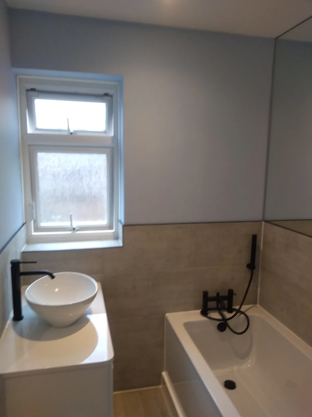 Bathroom fitting and renovation work carried out by Norwich Builders in Norfolk