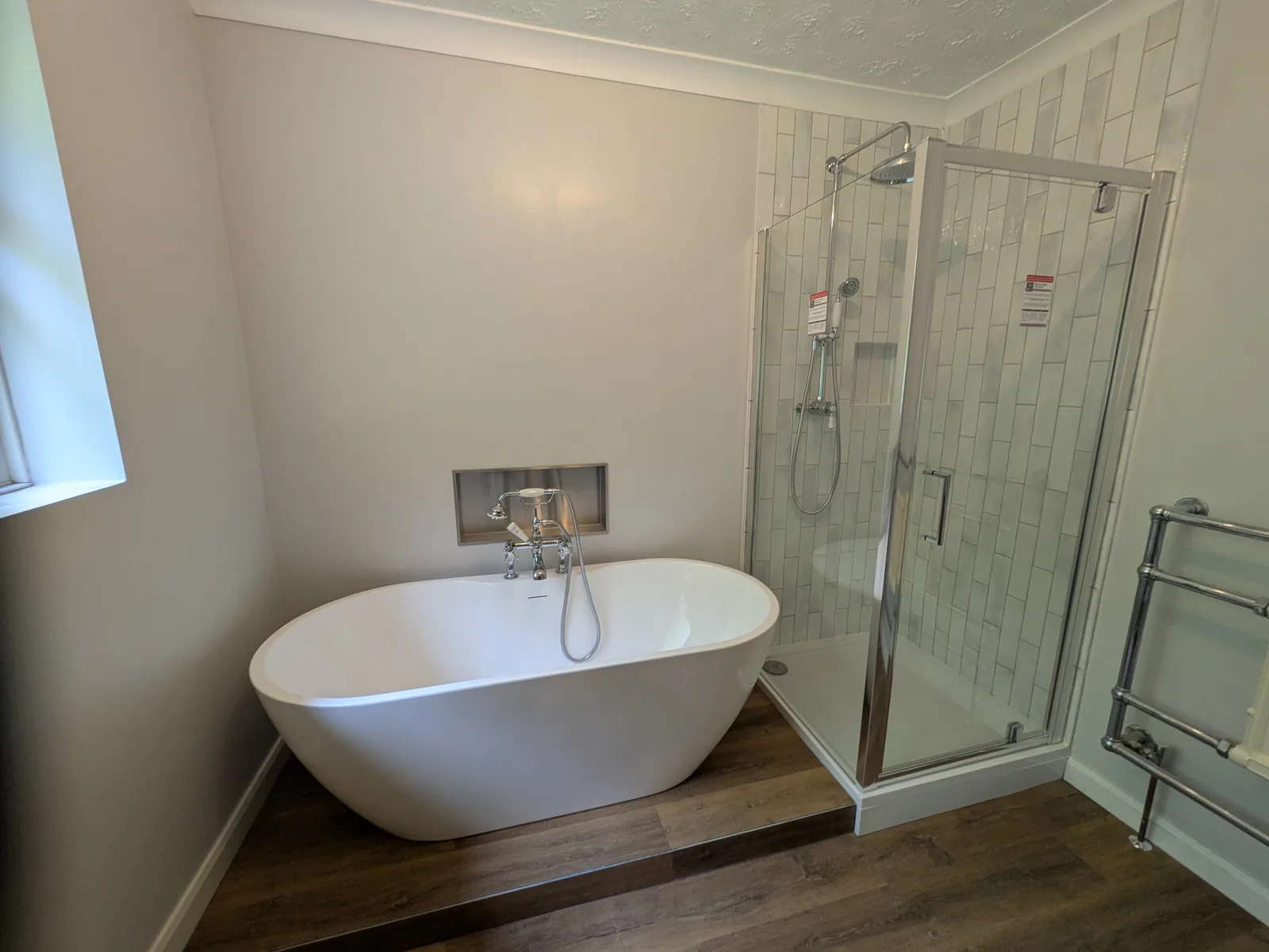 Bathroom fitting and renovation work carried out by Norwich Builders in Norfolk