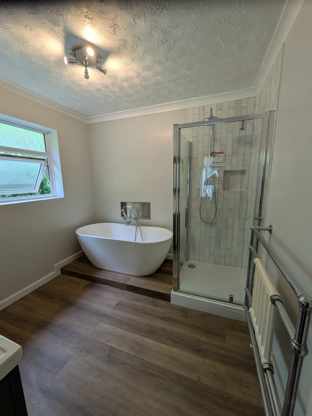 Bathroom fitting and renovation work carried out by Norwich Builders in Norfolk