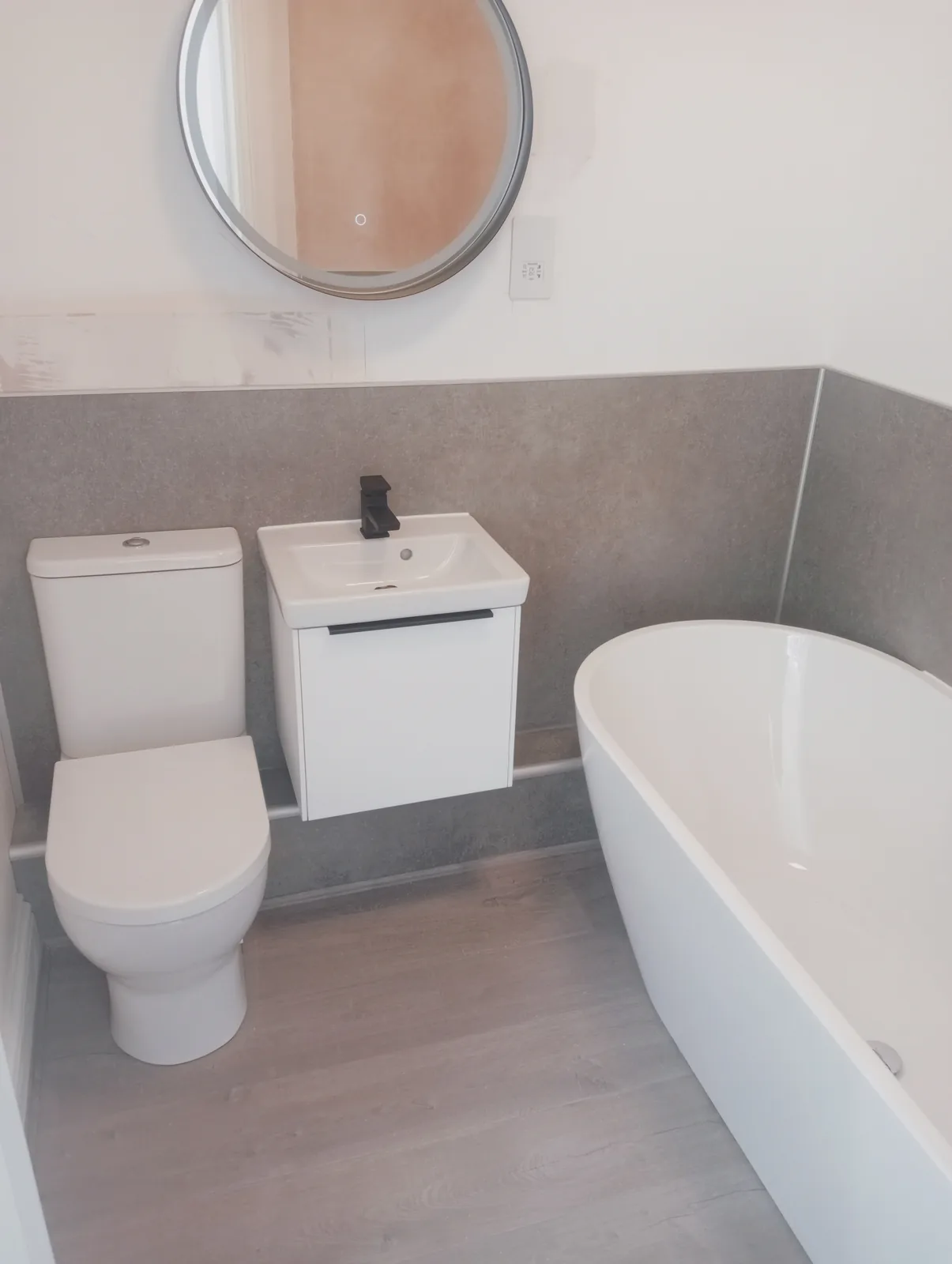 Bathroom fitting and renovation work carried out by Norwich Builders in Norfolk