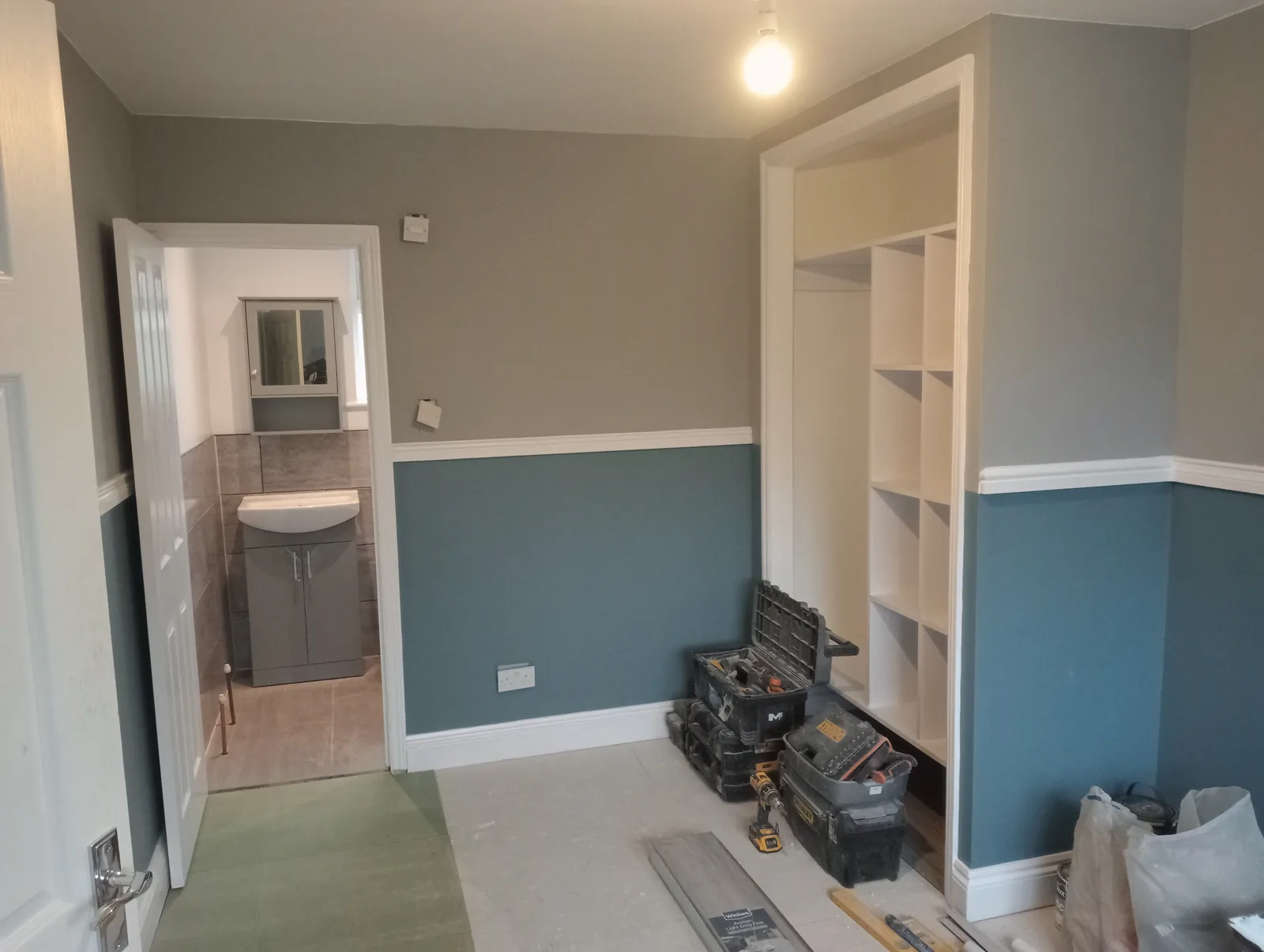 Room conversion work carried out by Norwich Builders in Norfolk