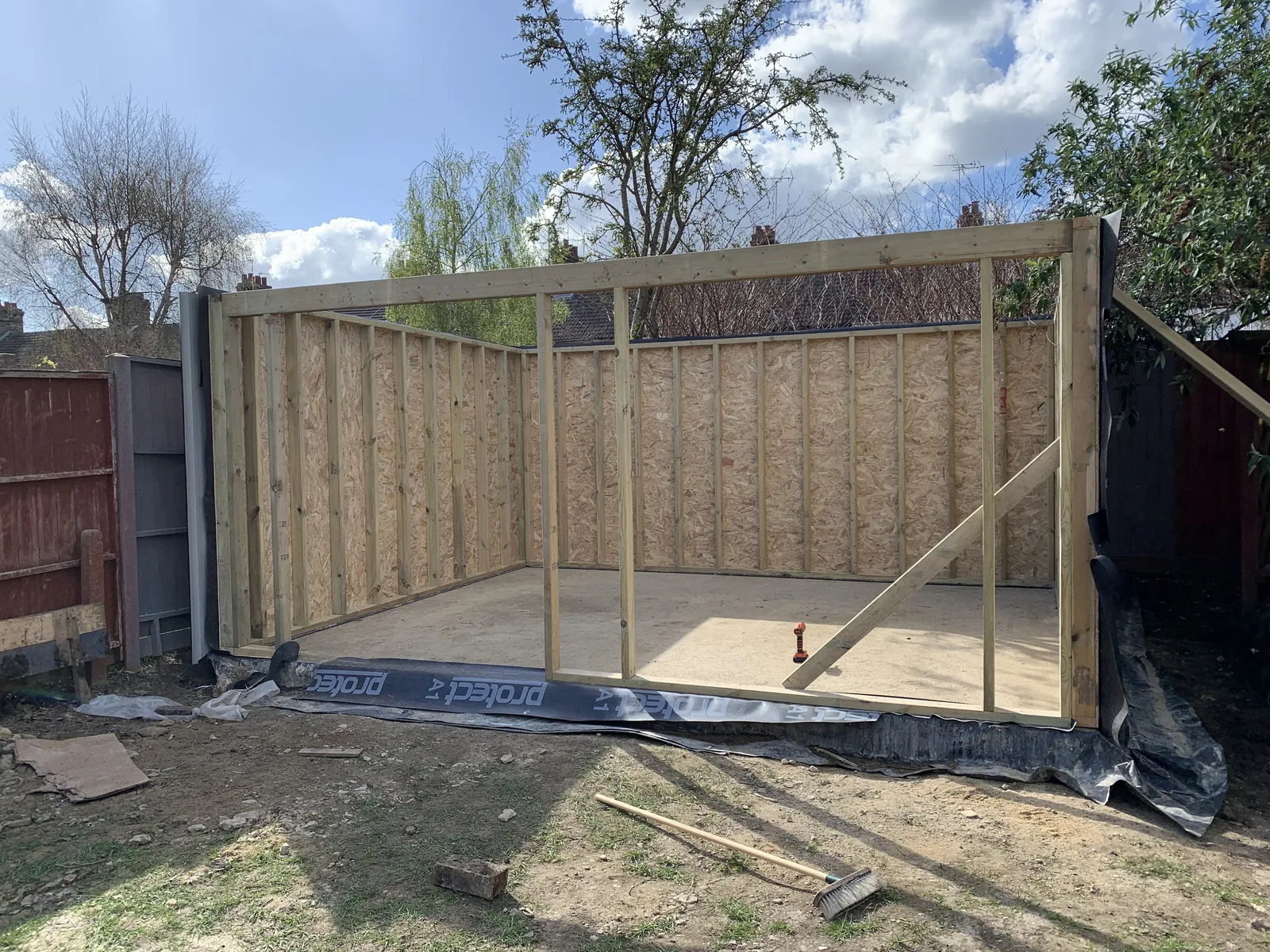 Extension building work carried out by Norwich Builders in Norfolk