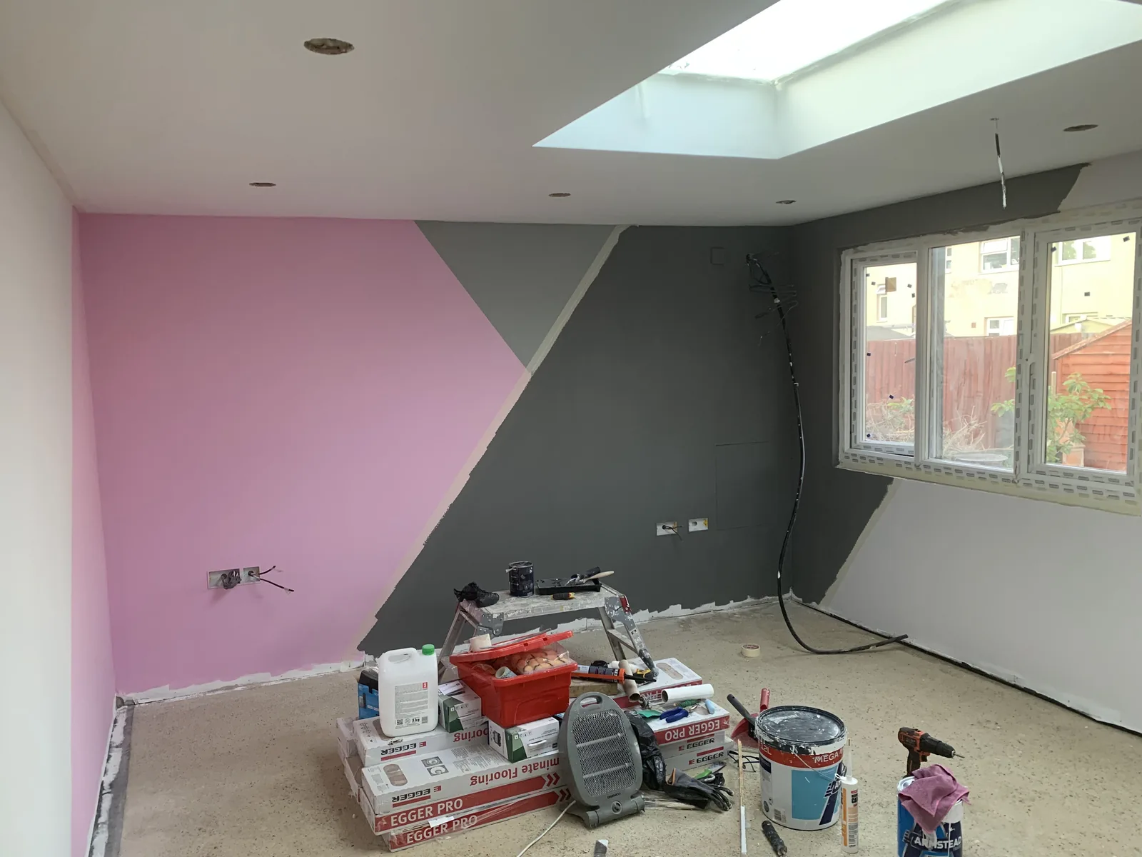 Extension building work carried out by Norwich Builders in Norfolk