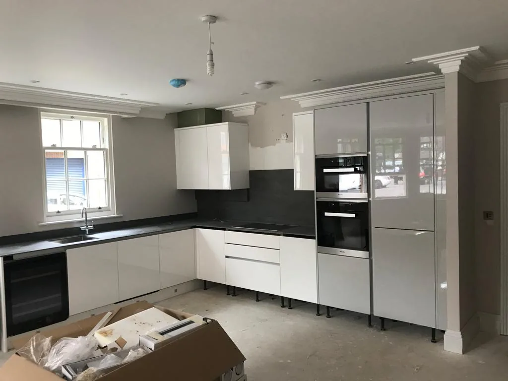 Kitchen fitting and renovation work carried out by Norwich Builders in Norfolk