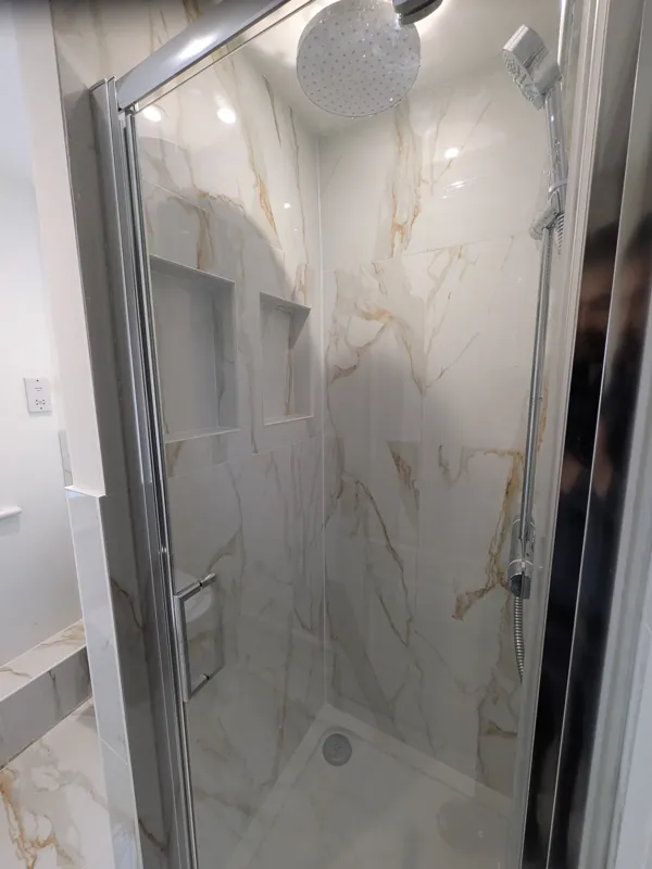 Bathroom fitting and renovation work carried out by Norwich Builders in Norfolk