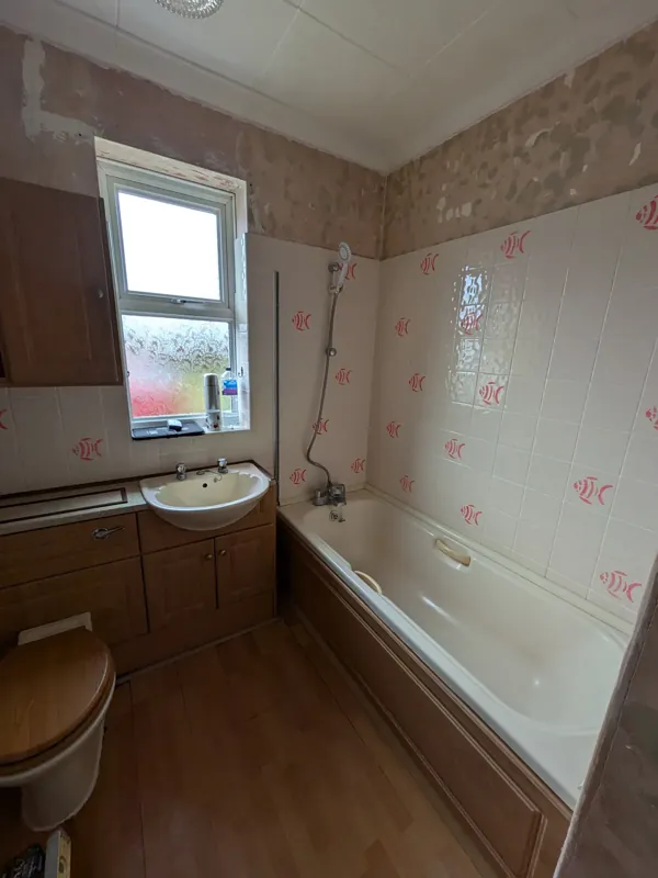 Bathroom fitting and renovation work carried out by Norwich Builders in Norfolk