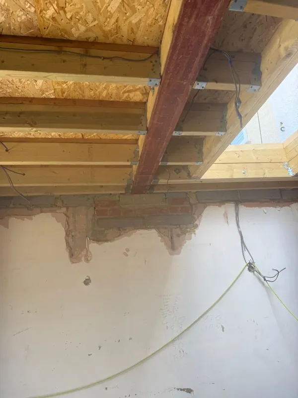 Extension building work carried out by Norwich Builders in Norfolk