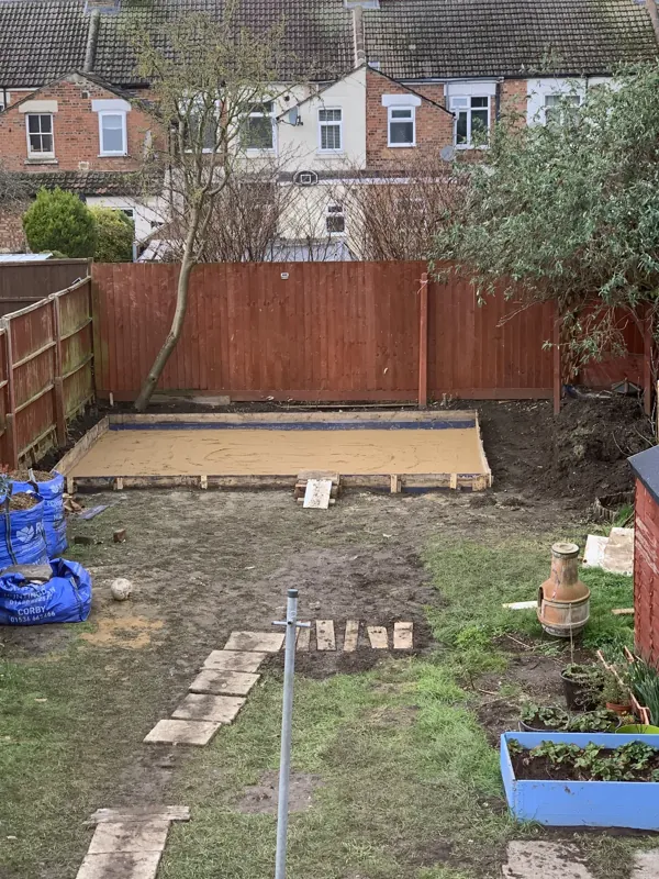 Extension building work carried out by Norwich Builders in Norfolk