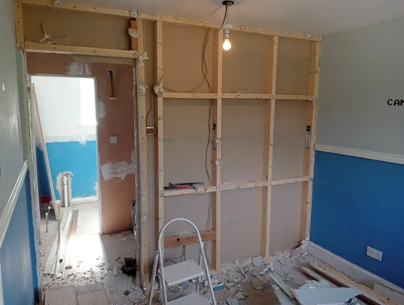 Renovation work carried out by Norwich Builders in Norfolk